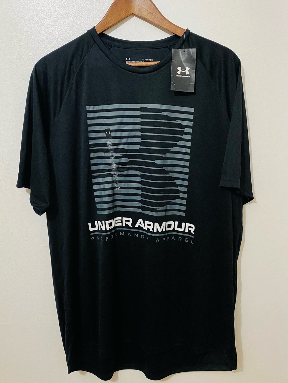Under Armour Men's UA Velocity Graphic SS Crew Short Sleeve T Shirt - XL - NWT